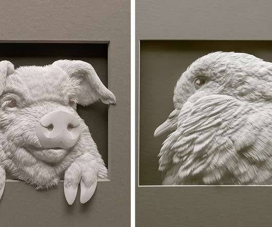 Papier-Mâché Critters Traipse and Trot in Delighful Sculptures by
